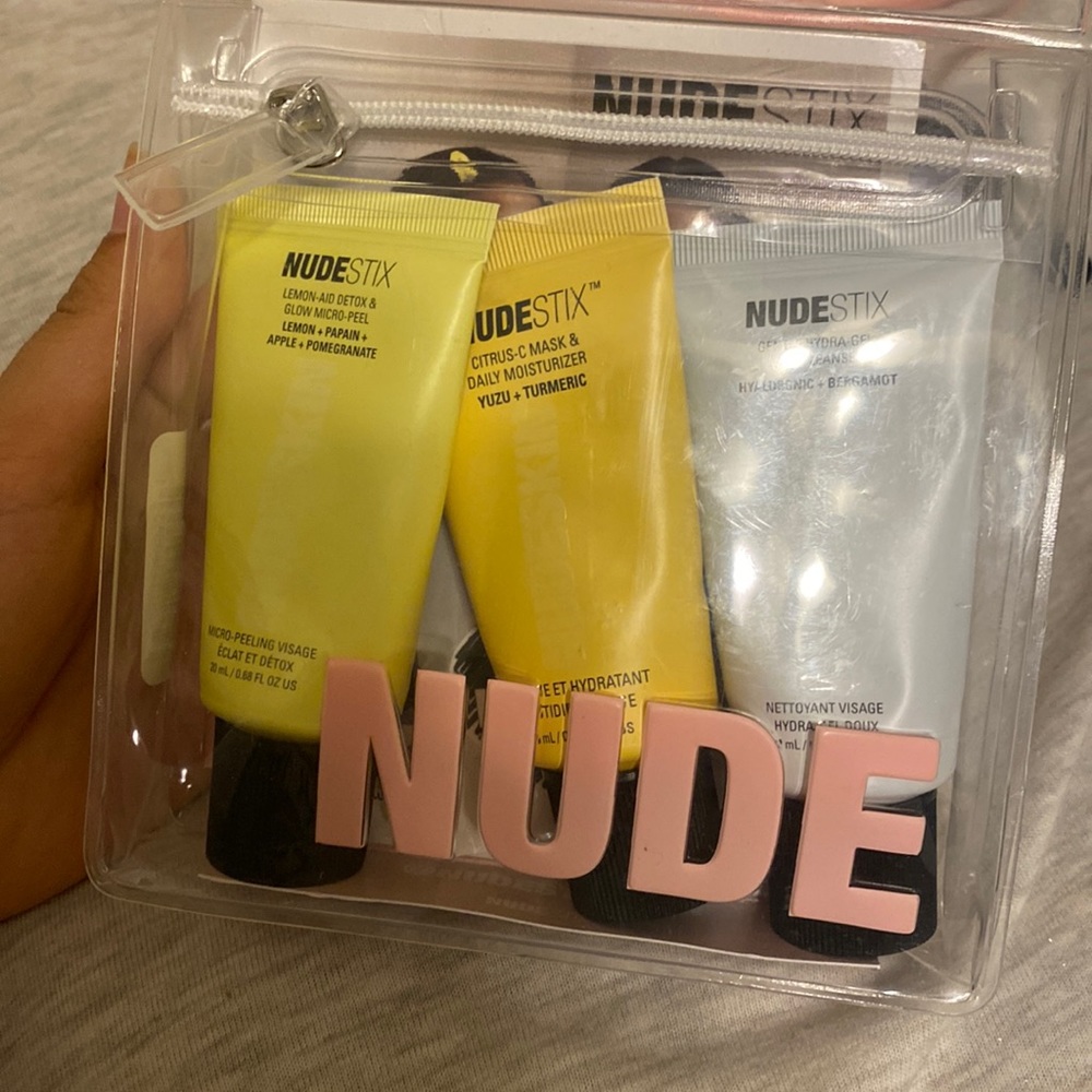 nude stix 3 step citrus renew set